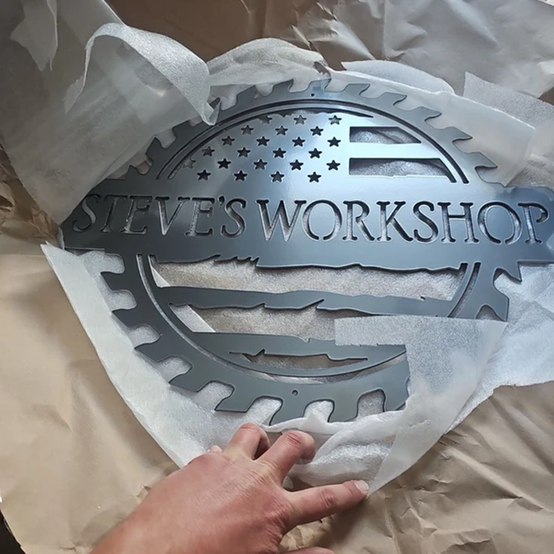 Custom Garage Workshop Metal Signs