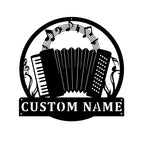 Choose Your Instrument Metal Monogram