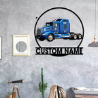 Personalized car photo metal wall Sign