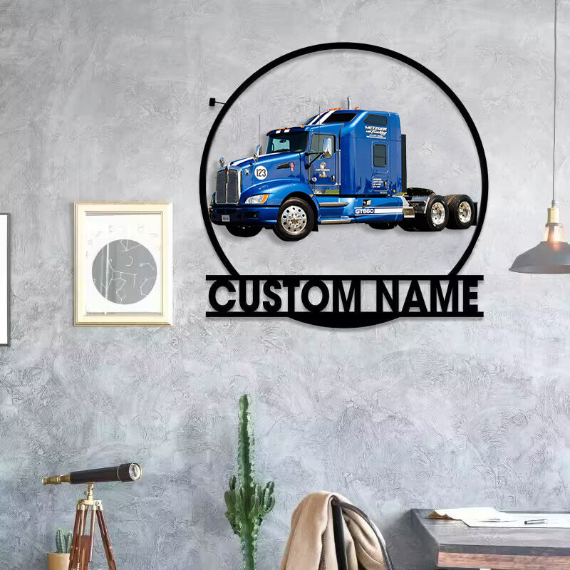 Personalized car photo metal wall Sign