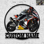 Personalized car photo metal wall Sign