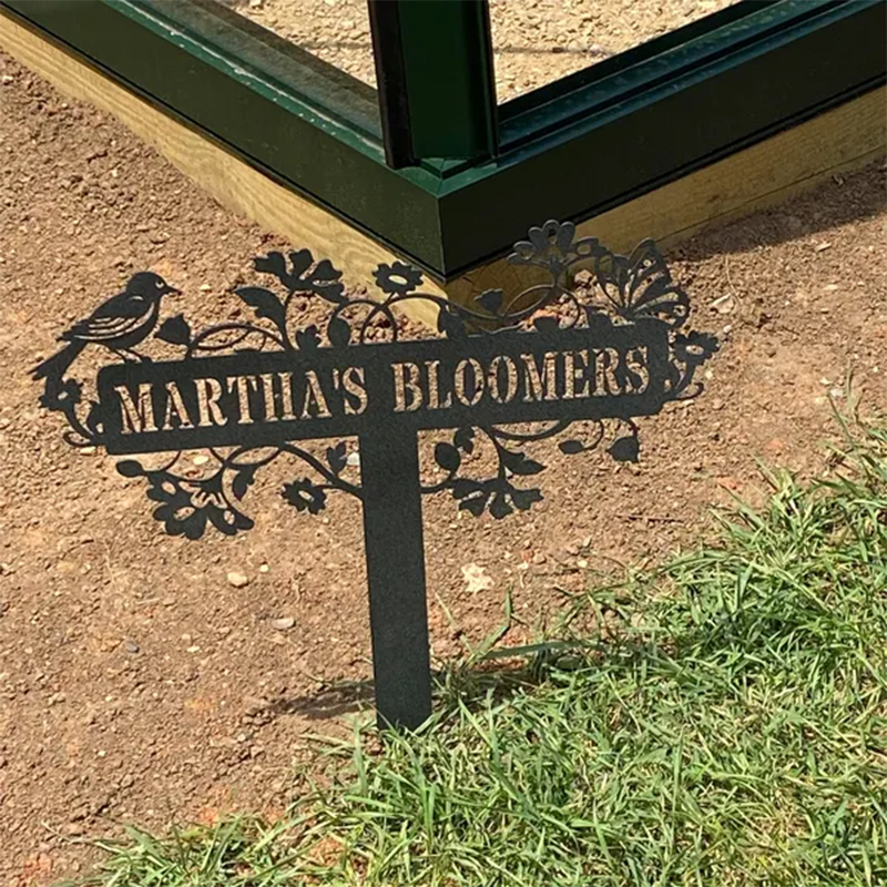 Custom Metal Garden Stake