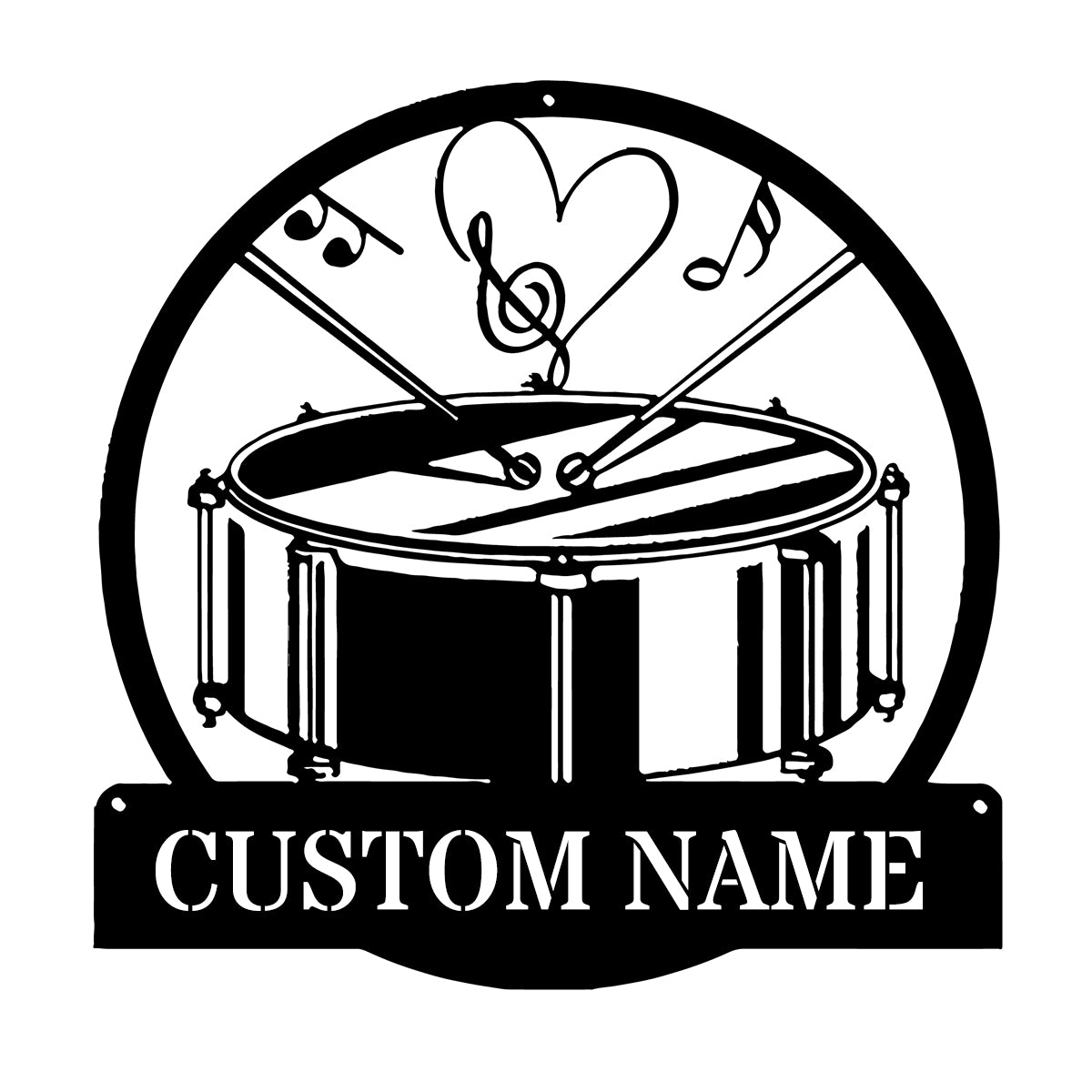 Custom Music Studio Metal Wall Art