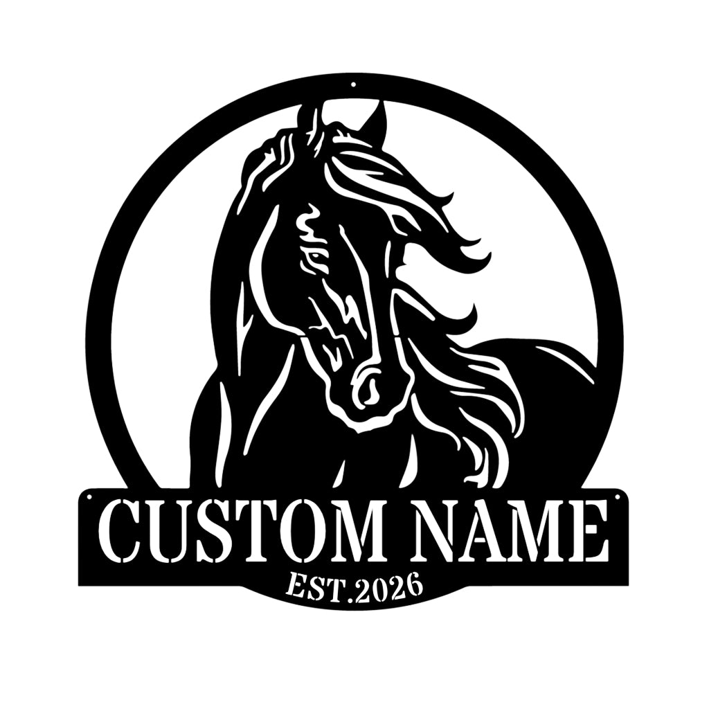 Personalized Farm Life Metal Sign