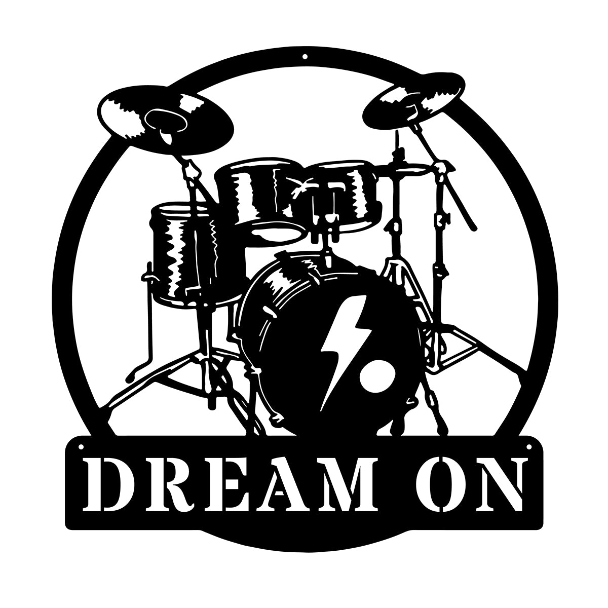 Custom Music Studio Metal Wall Art