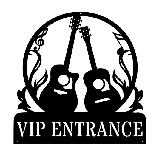 Custom Music Studio Metal Wall Art