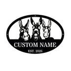 Personalized Farm Life Metal Sign