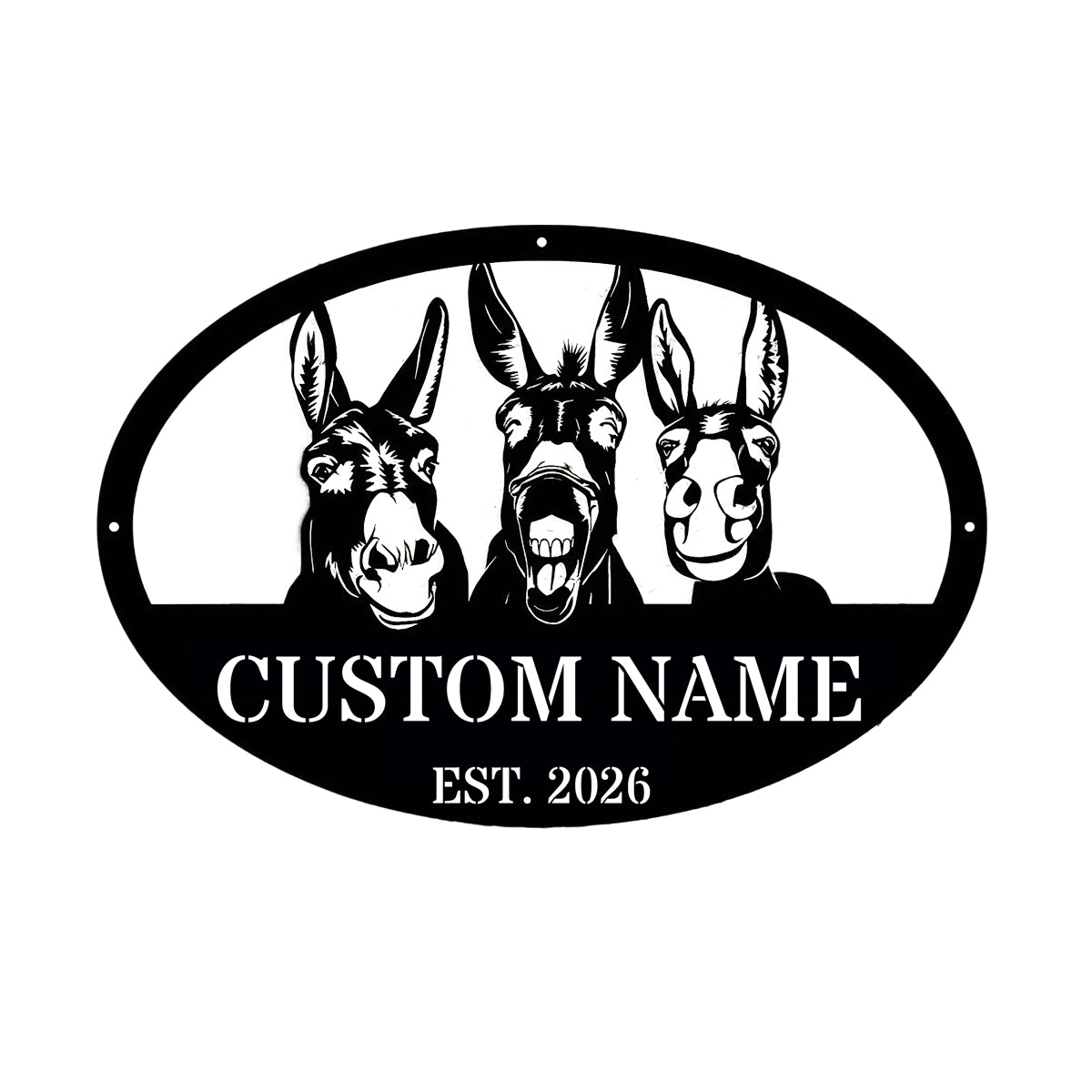 Personalized Farm Life Metal Sign