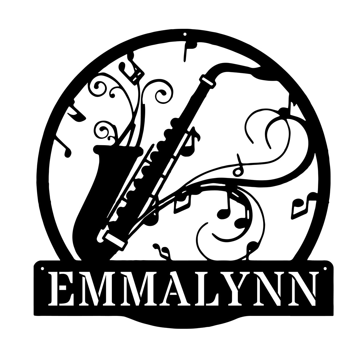 Custom Music Studio Metal Wall Art