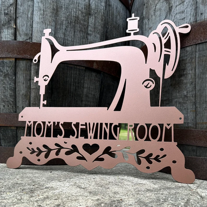 Sewing Room Metal Monogram