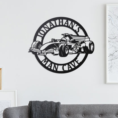 Personalized Formula Metal Wall Art With LED Lights