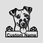 Choose Your Dog Monogram Metal Sign